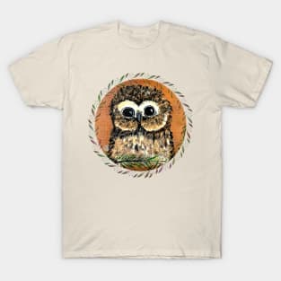 Fun Owl Original Art T-Shirt